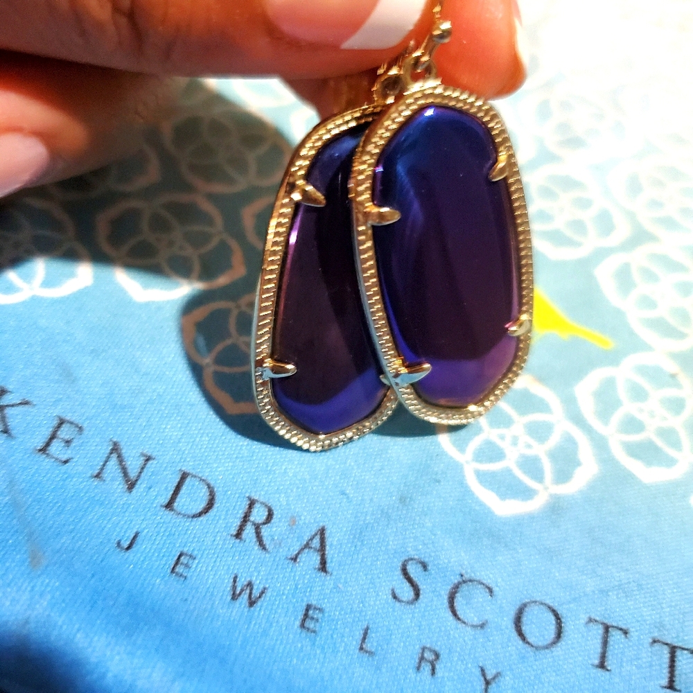 Kendra Scott Black iridescent Danielles